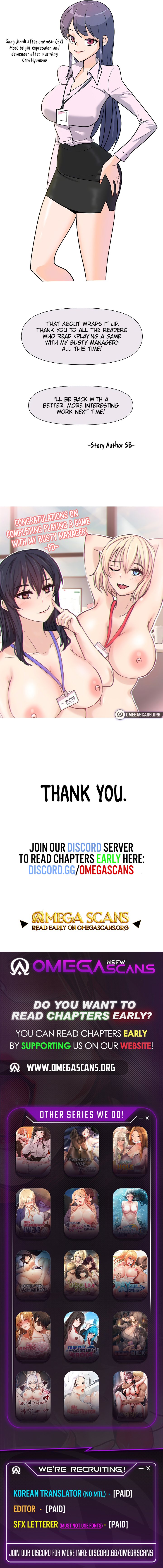 Playing a game with my Busty Manager chapter 61 page 3