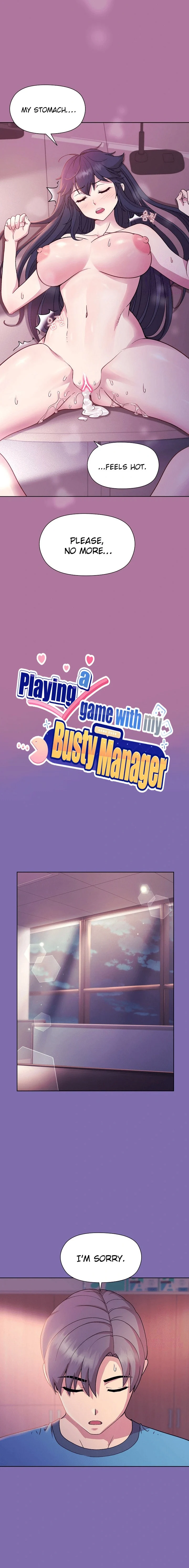 Playing a game with my Busty Manager chapter 7 page 10
