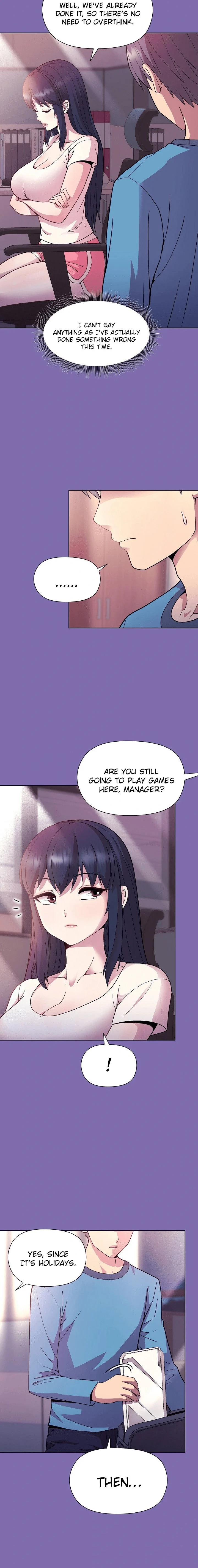 Playing a game with my Busty Manager chapter 7 page 14
