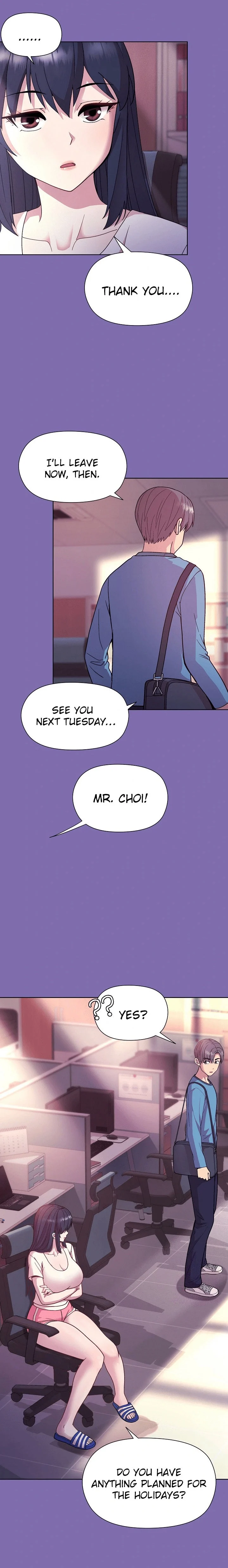 Playing a game with my Busty Manager chapter 7 page 16