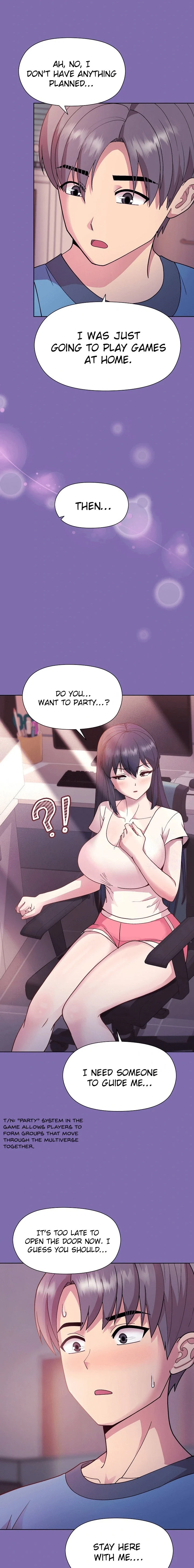 Playing a game with my Busty Manager chapter 7 page 17