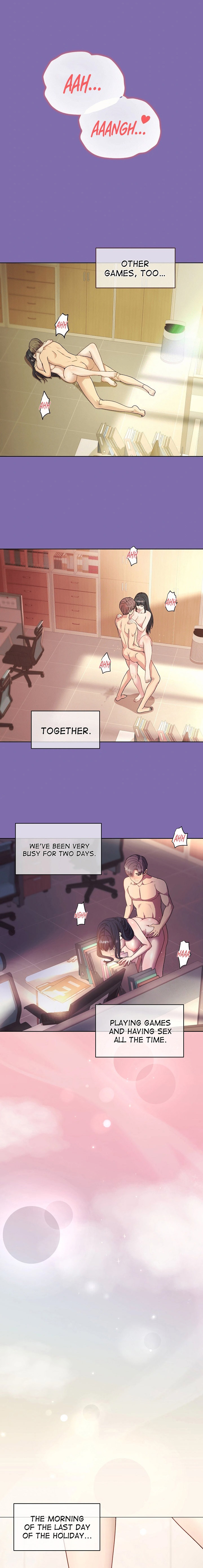 Playing a game with my Busty Manager chapter 7 page 19
