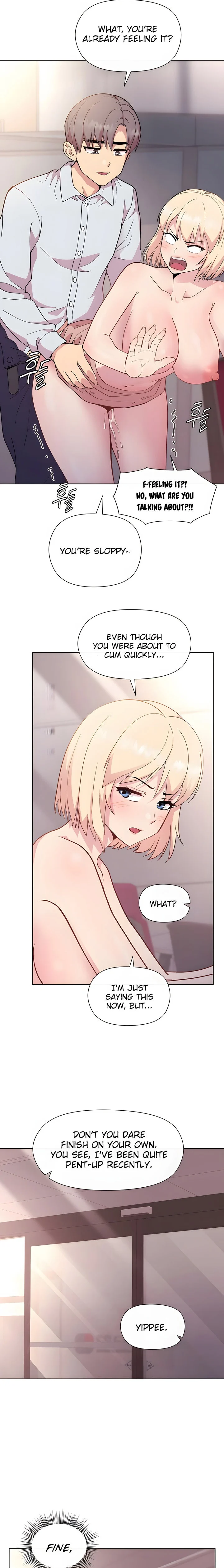 Playing a game with my Busty Manager chapter 9 page 15