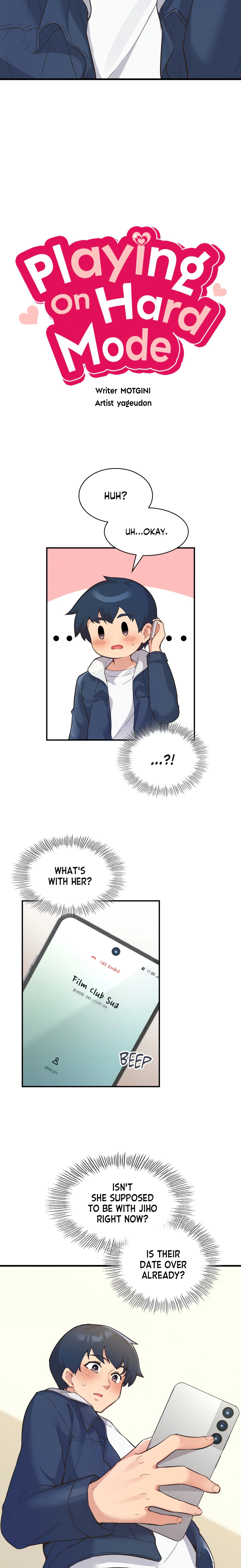 Playing On Hard Mode (Official) chapter 11 page 3