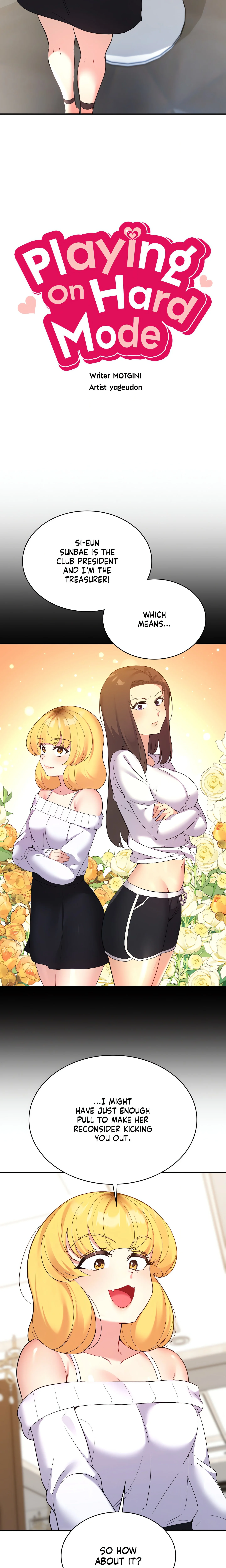 Playing On Hard Mode (Official) chapter 57 page 3