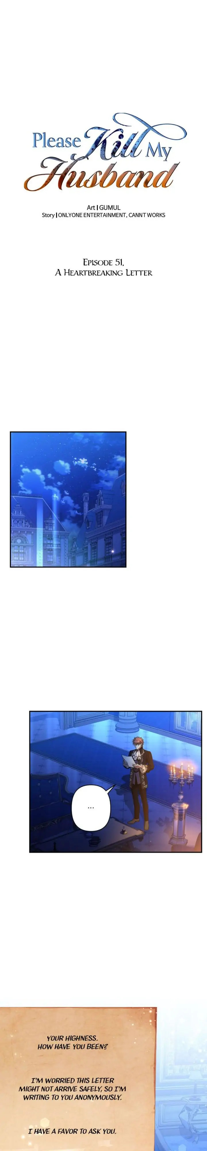 Please Kill My Husband chapter 51 page 1