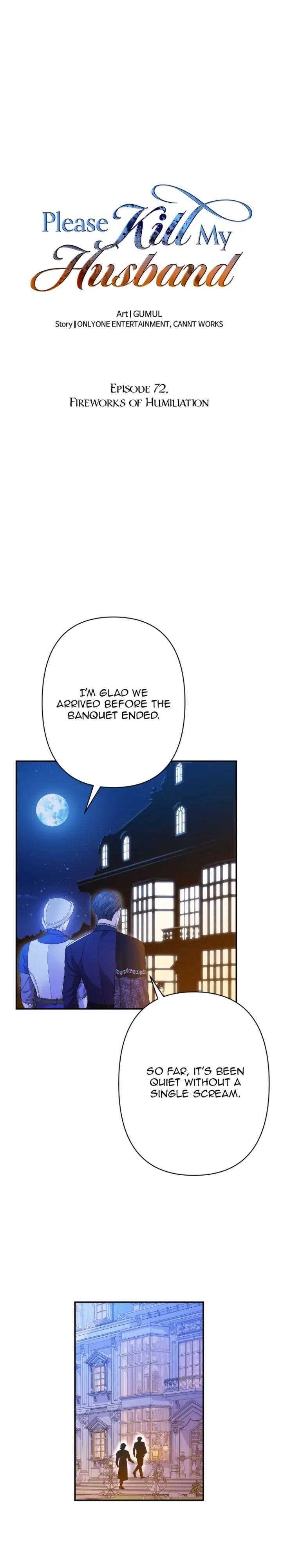 Please Kill My Husband chapter 72 page 1