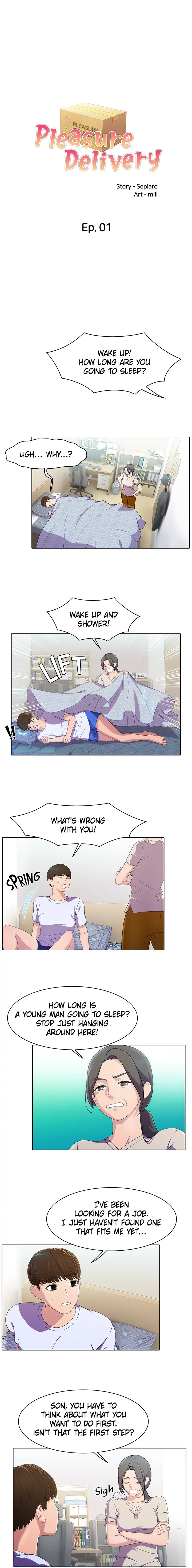 Pleasure Delivery chapter 1 page 1