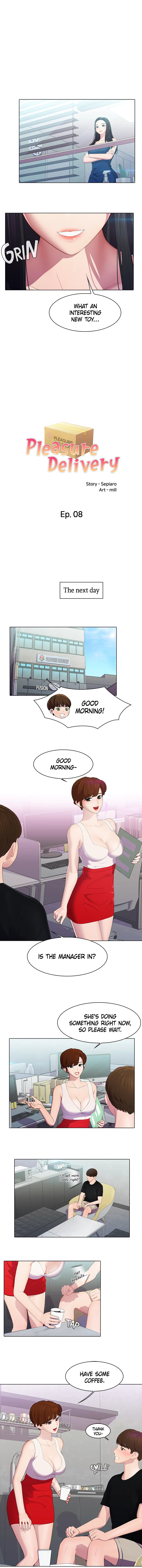 Pleasure Delivery chapter 8 page 1