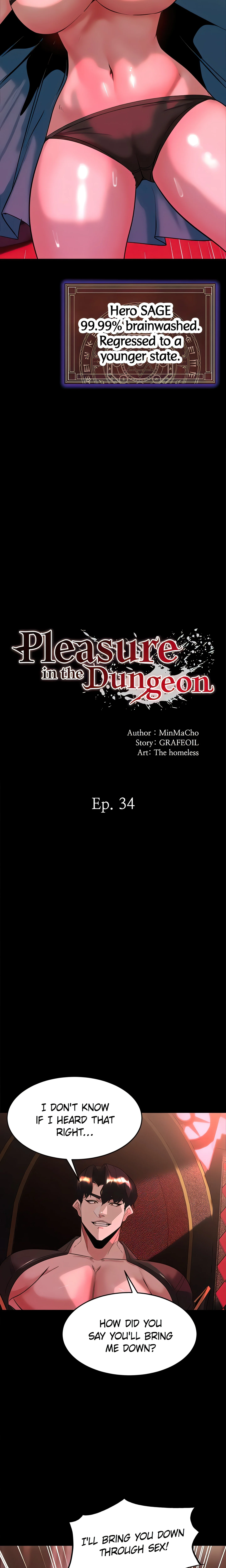 Pleasure in the Dungeon (Official) chapter 34 page 2