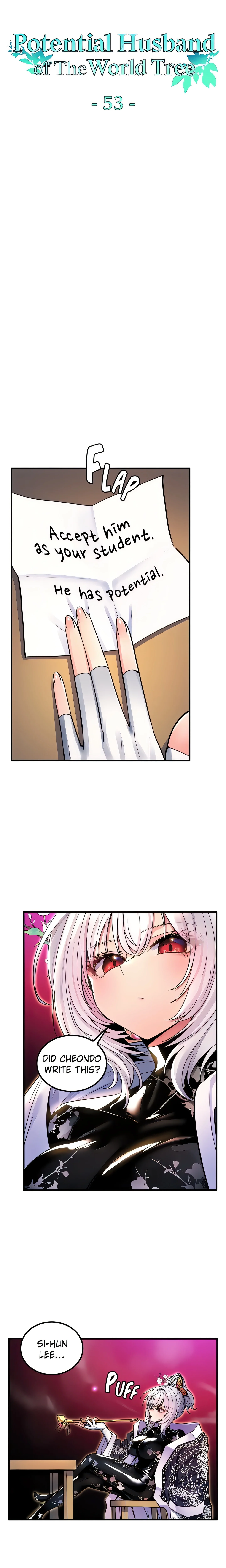 Potential Husband of The World Tree (Official) chapter 53 page 3
