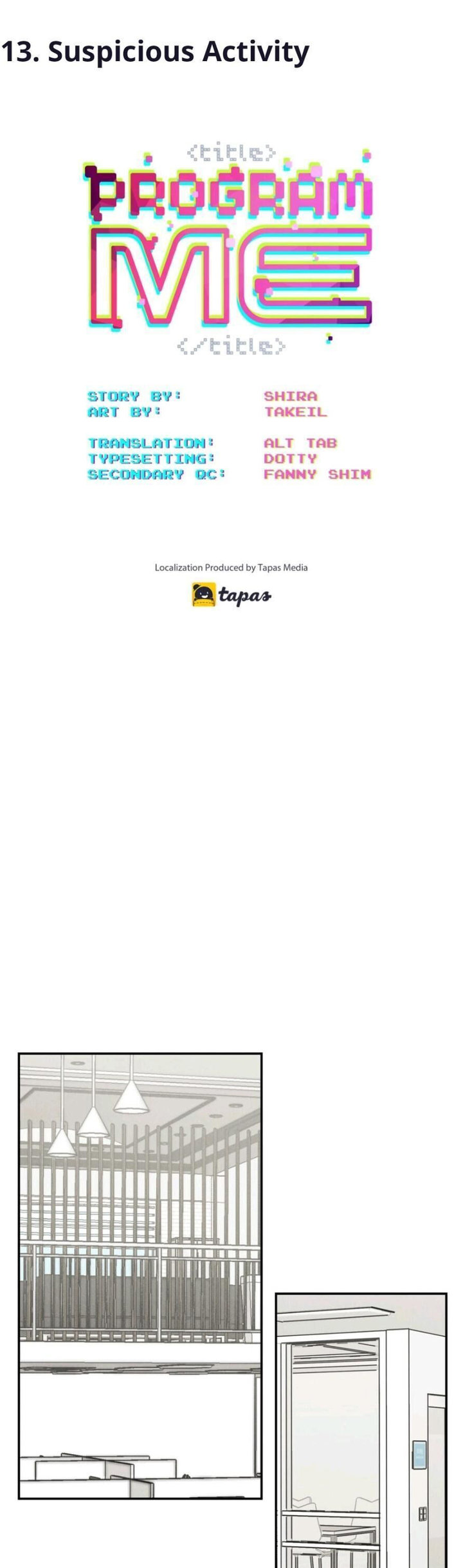 Program Me chapter 13 page 1