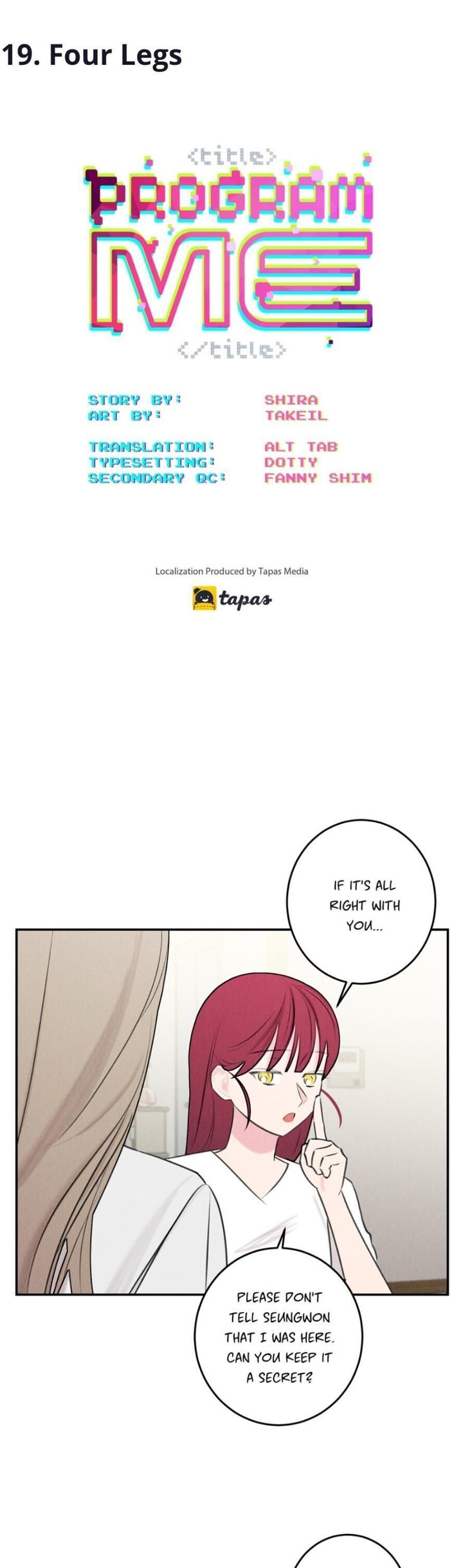 Program Me chapter 19 page 1