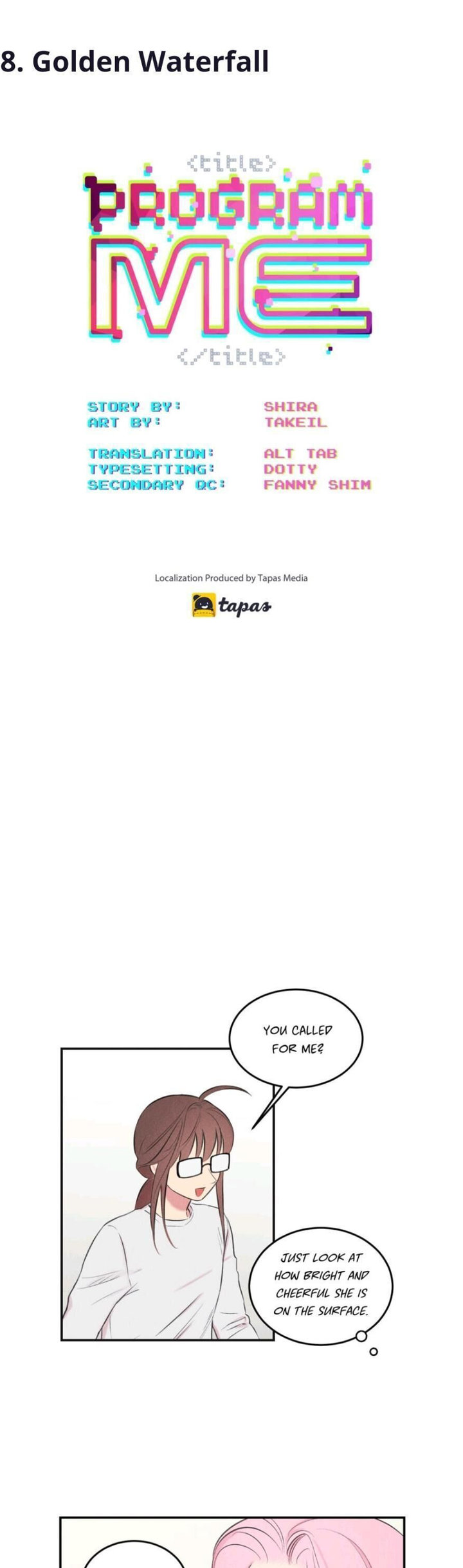 Program Me chapter 8 page 1