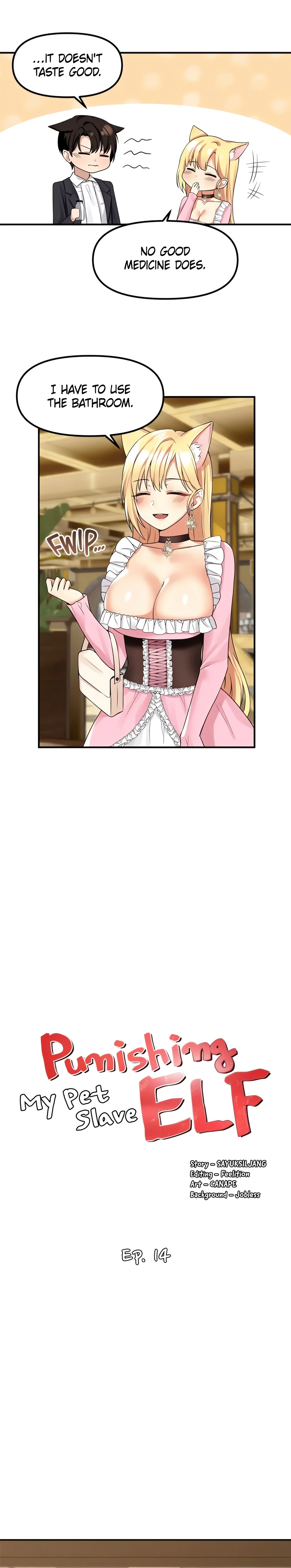 Punishing My Pet Slave Elf (Official) chapter 14 page 18