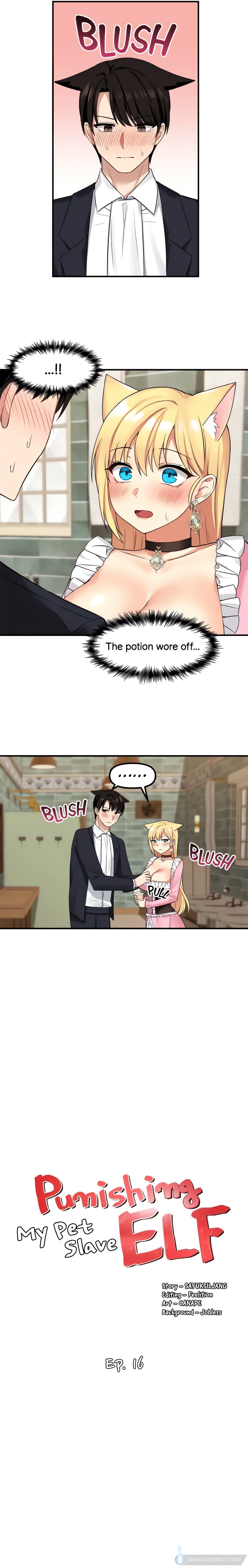 Punishing My Pet Slave Elf (Official) chapter 16 page 9