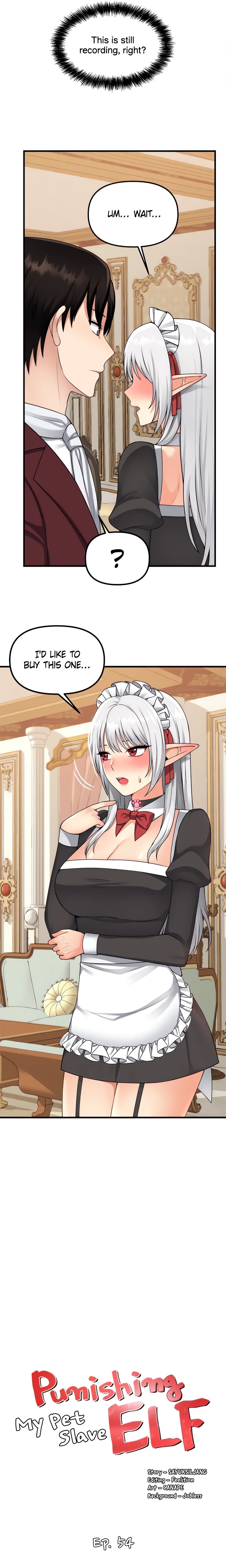 Punishing My Pet Slave Elf (Official) chapter 54 page 14
