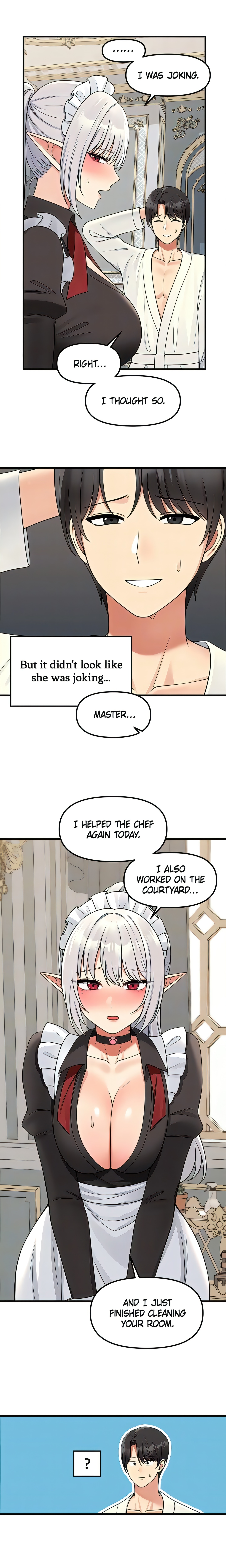 Punishing My Pet Slave Elf (Official) chapter 59 page 8