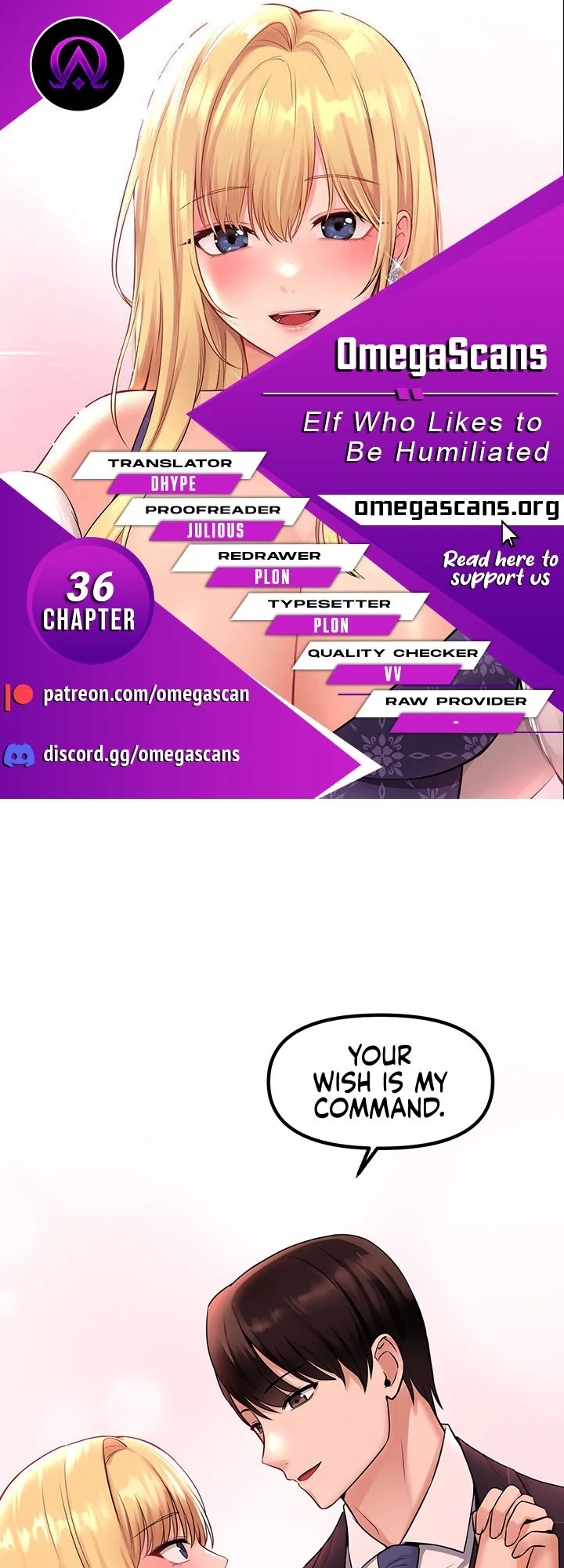 Punishing My Pet Slave Elf chapter 36 page 1