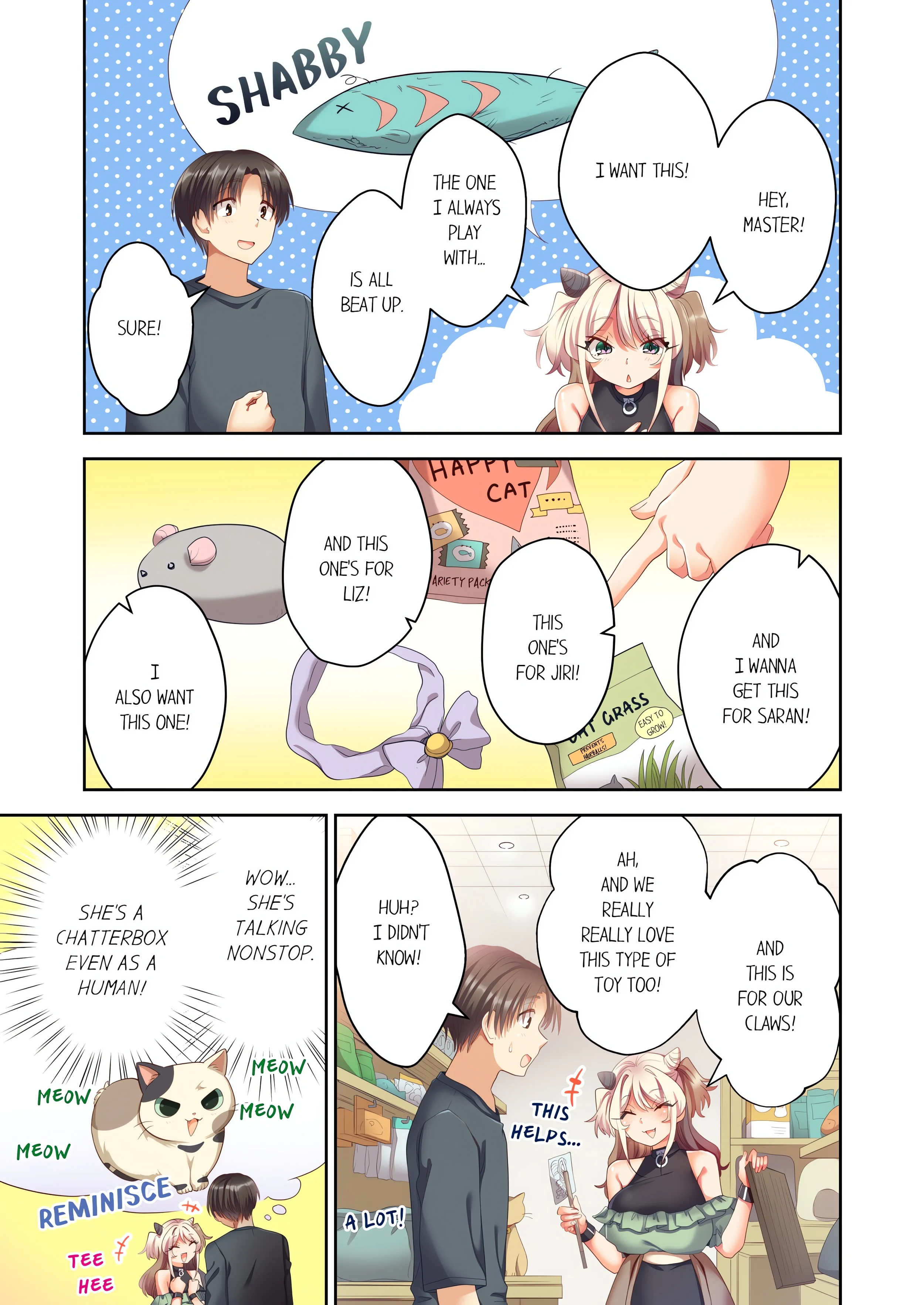 Pussy Cat Cafe: Meow That We’re Human, Won’t You Play With Us? chapter 10 page 3