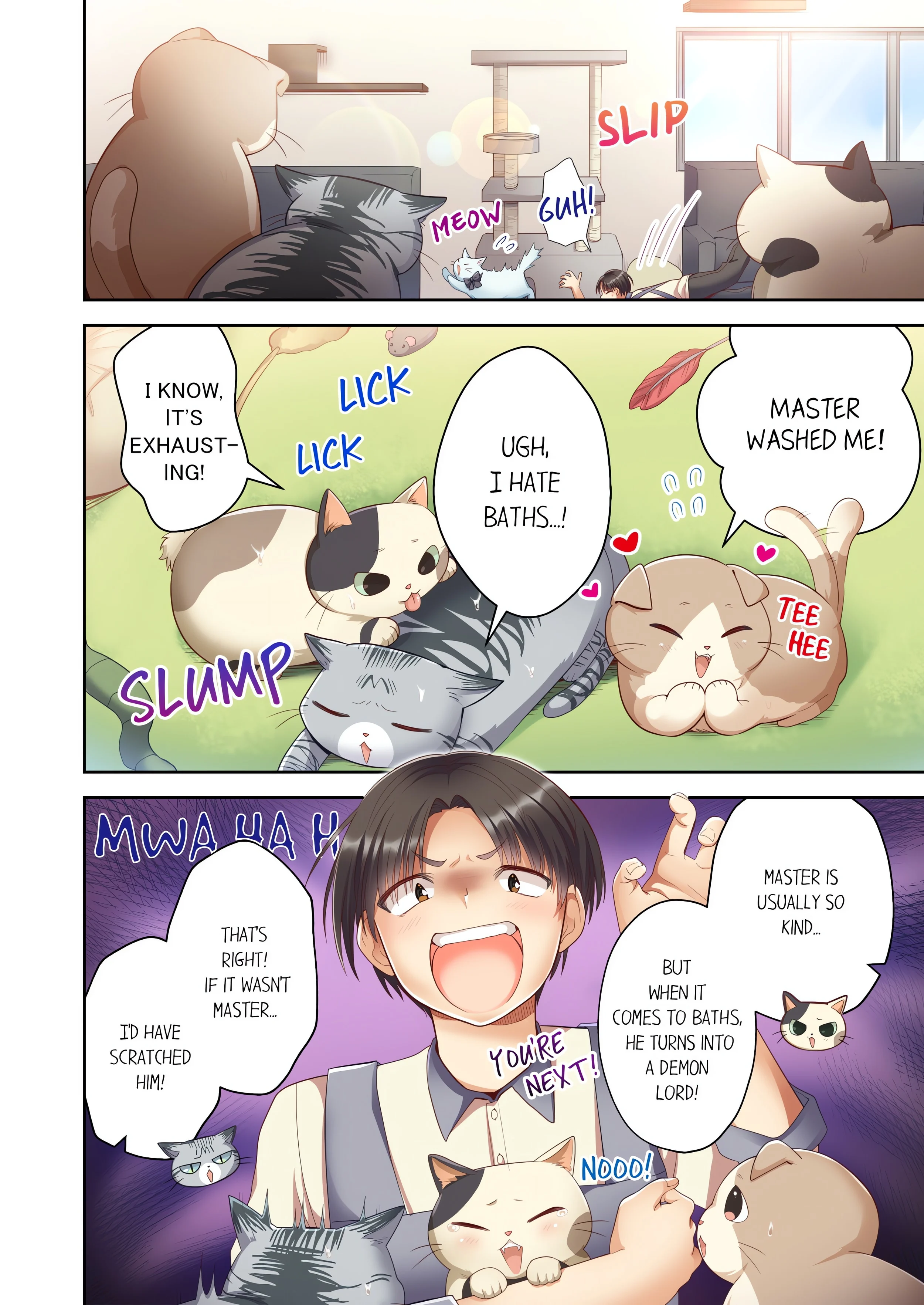 Pussy Cat Cafe: Meow That We’re Human, Won’t You Play With Us? chapter 13 page 2