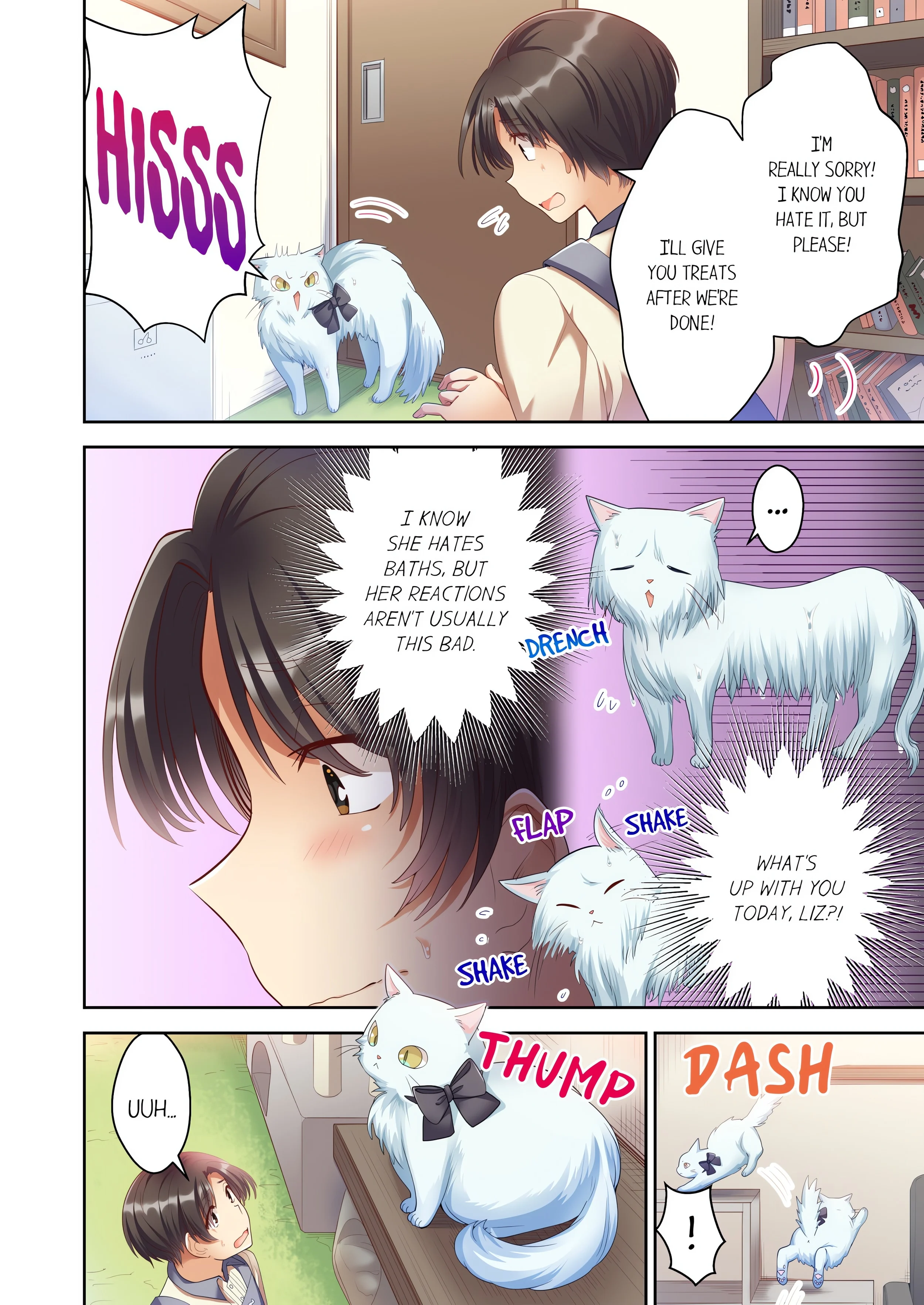 Pussy Cat Cafe: Meow That We’re Human, Won’t You Play With Us? chapter 13 page 4
