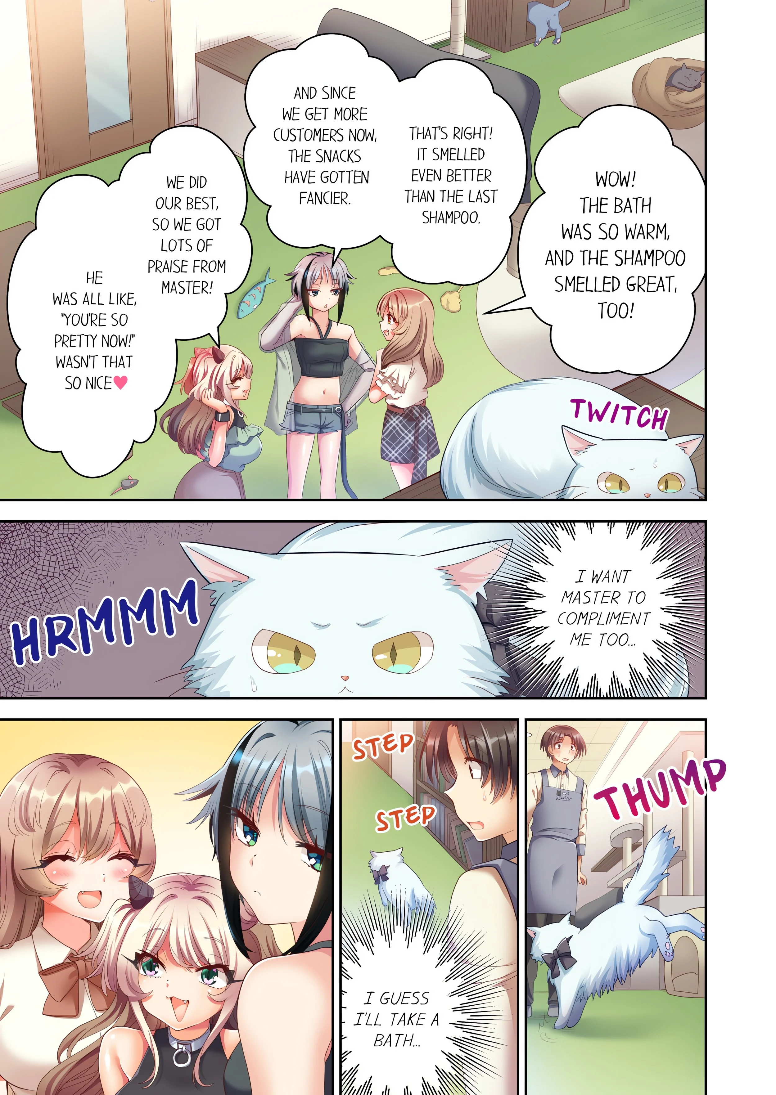 Pussy Cat Cafe: Meow That We’re Human, Won’t You Play With Us? chapter 13 page 7