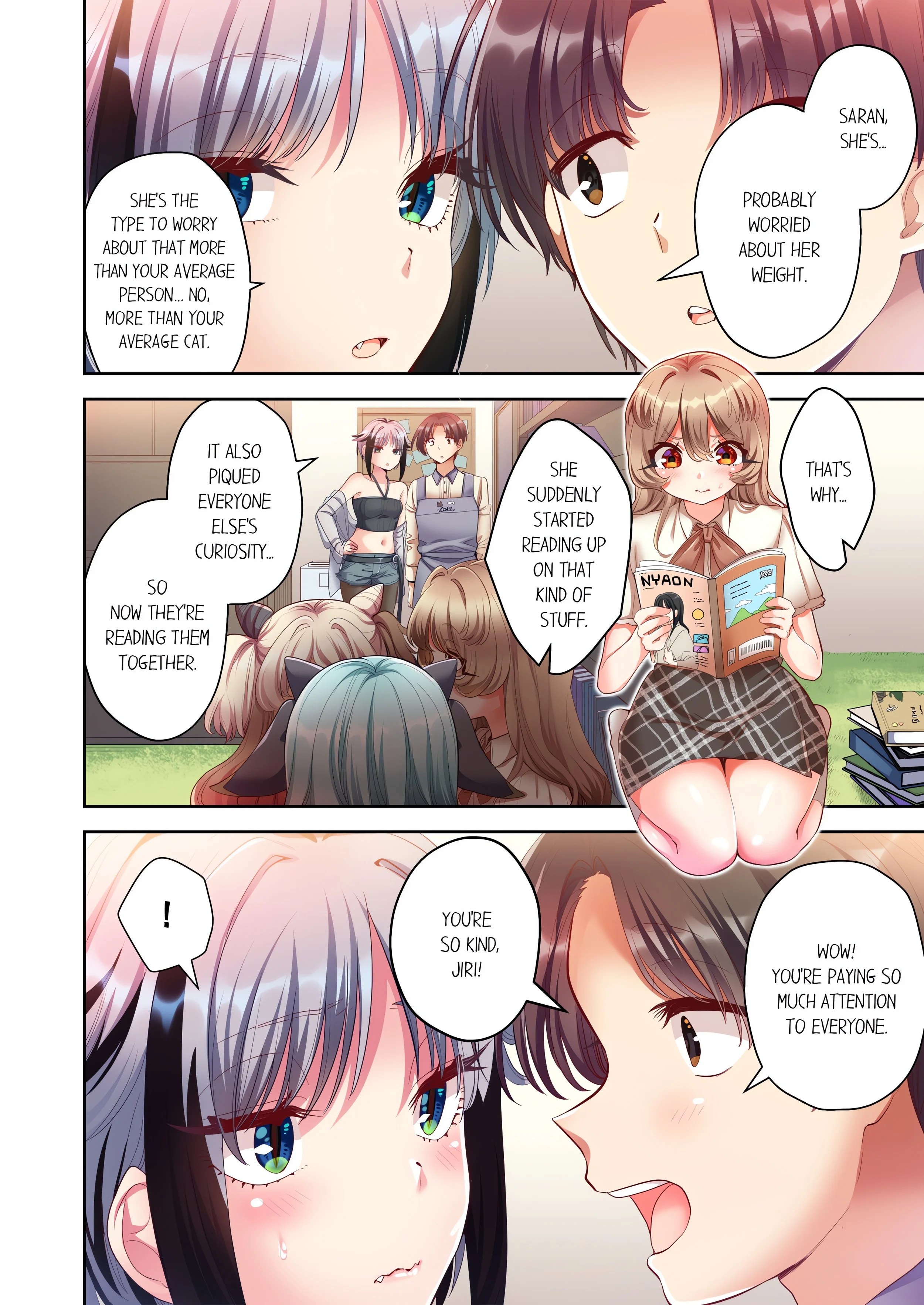 Pussy Cat Cafe: Meow That We’re Human, Won’t You Play With Us? chapter 16 page 4