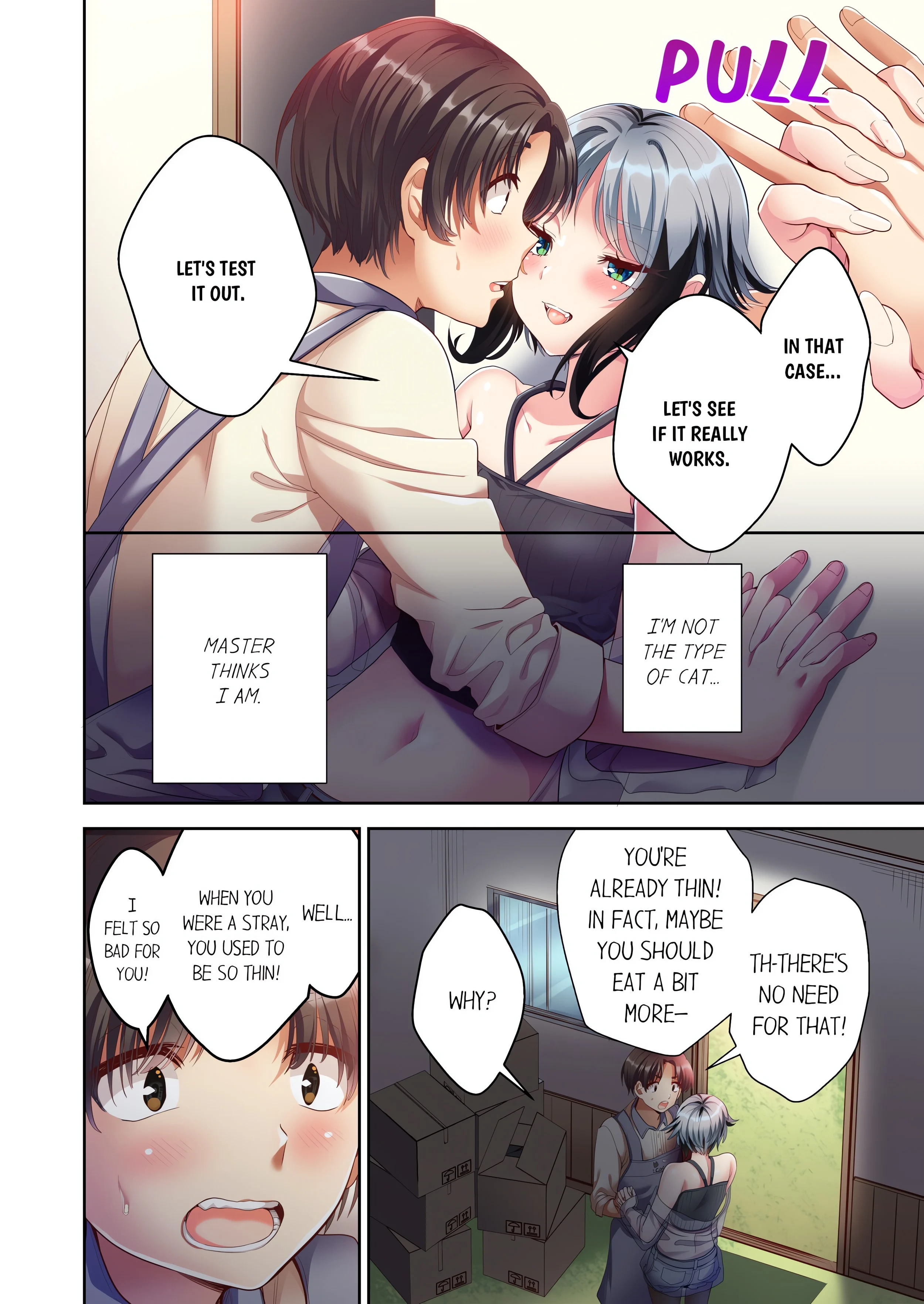 Pussy Cat Cafe: Meow That We’re Human, Won’t You Play With Us? chapter 16 page 6