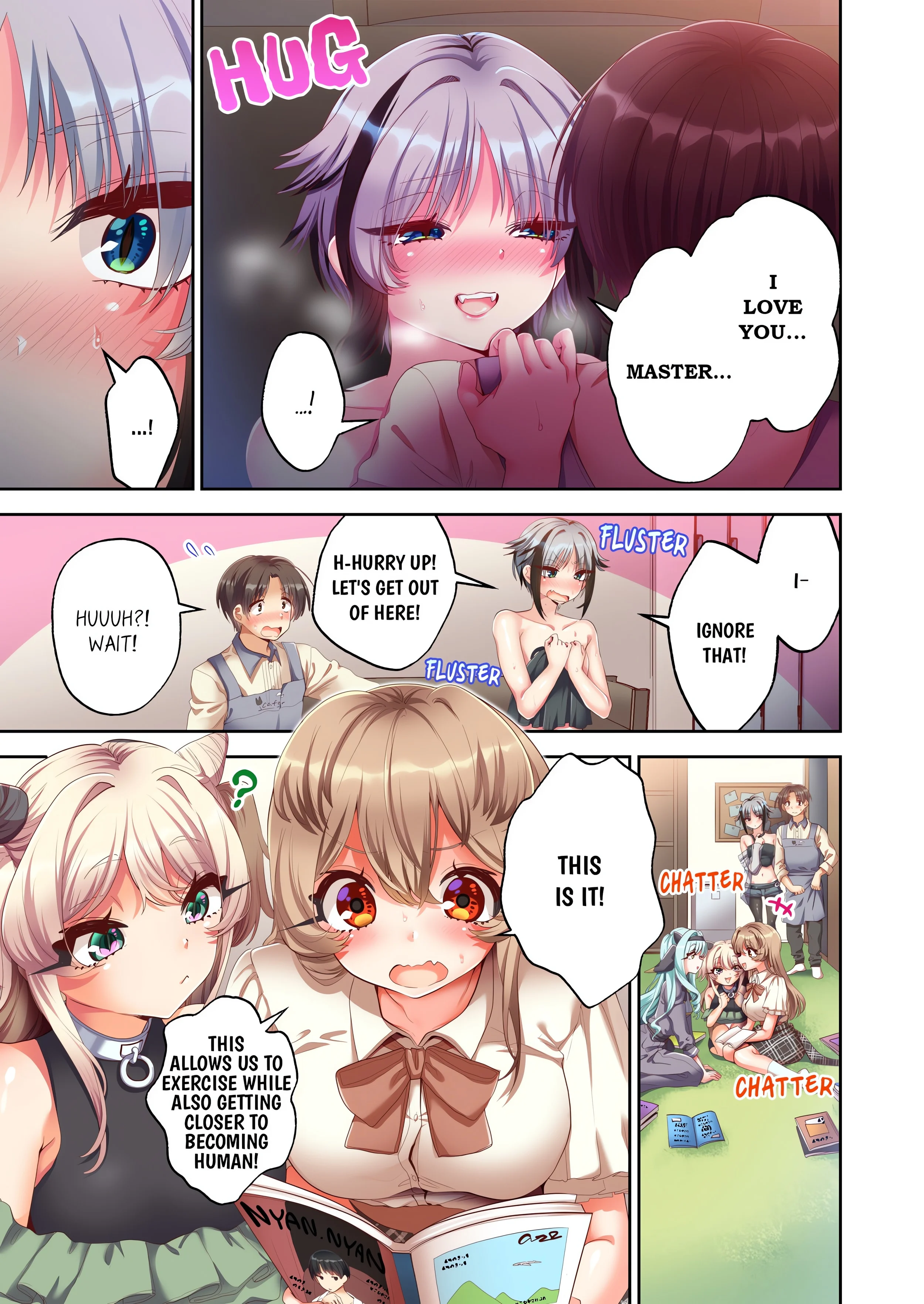 Pussy Cat Cafe: Meow That We’re Human, Won’t You Play With Us? chapter 18 page 7
