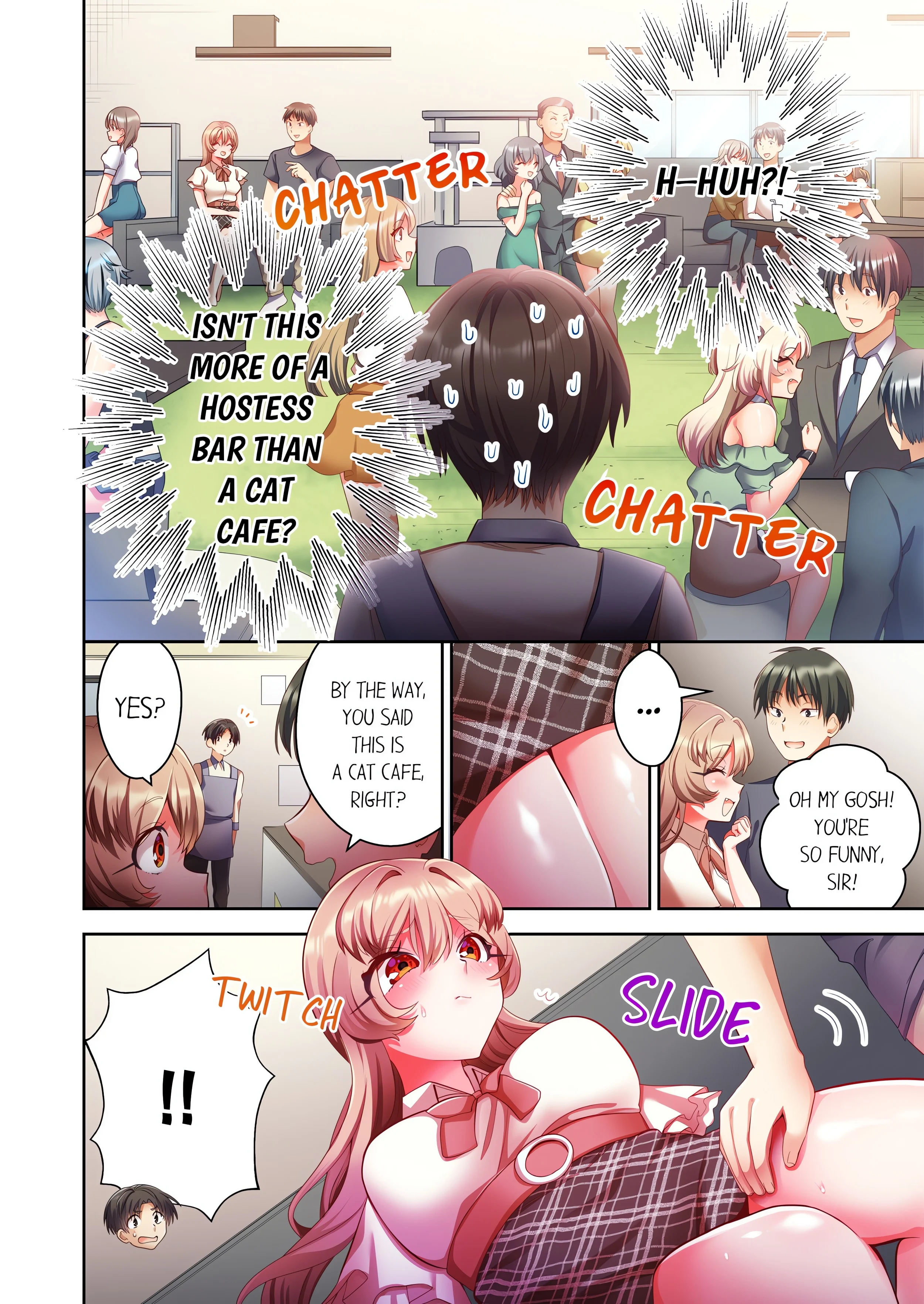 Pussy Cat Cafe: Meow That We’re Human, Won’t You Play With Us? chapter 2 page 6