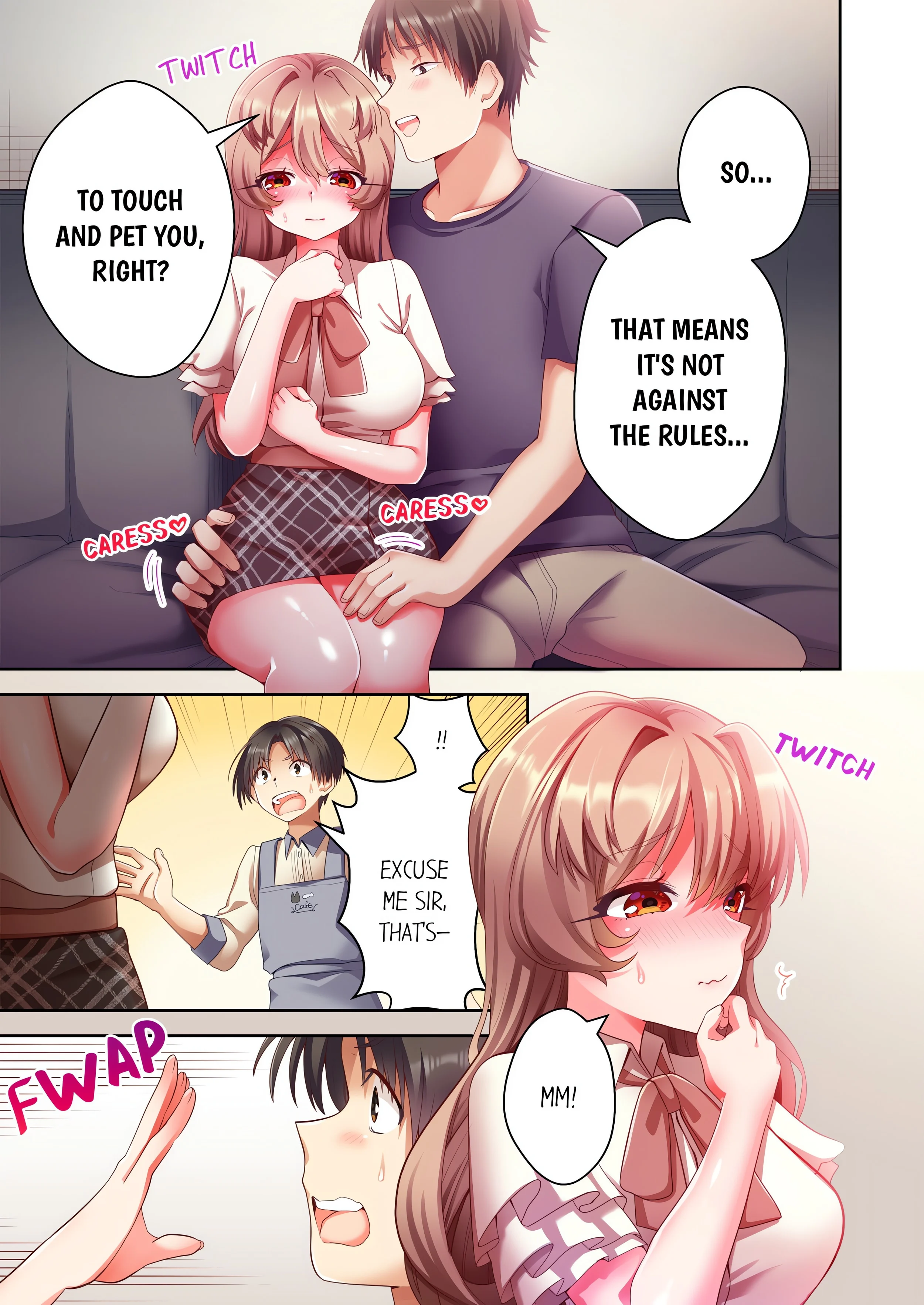 Pussy Cat Cafe: Meow That We’re Human, Won’t You Play With Us? chapter 2 page 7
