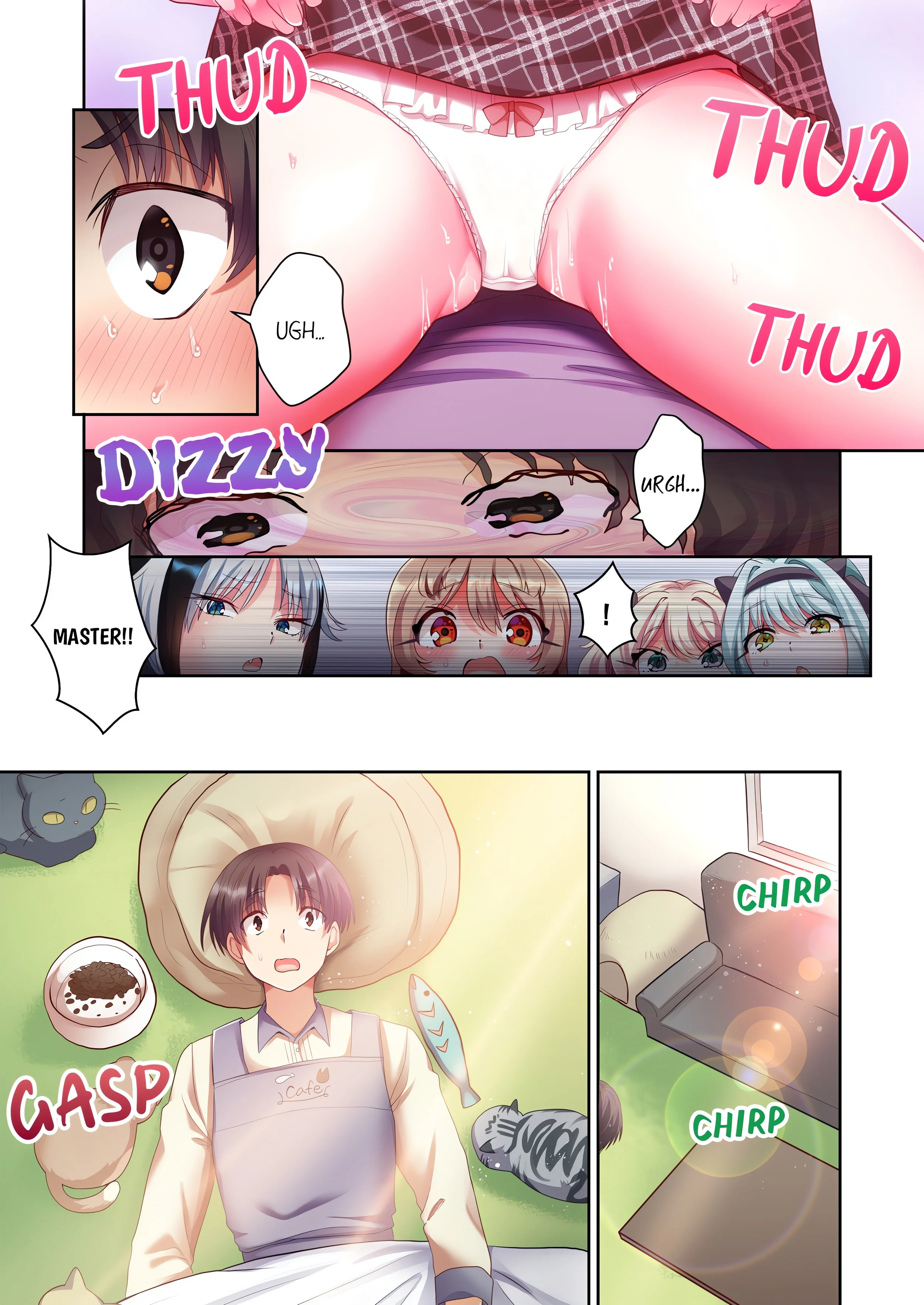 Pussy Cat Cafe: Meow That We’re Human, Won’t You Play With Us? chapter 4 page 1