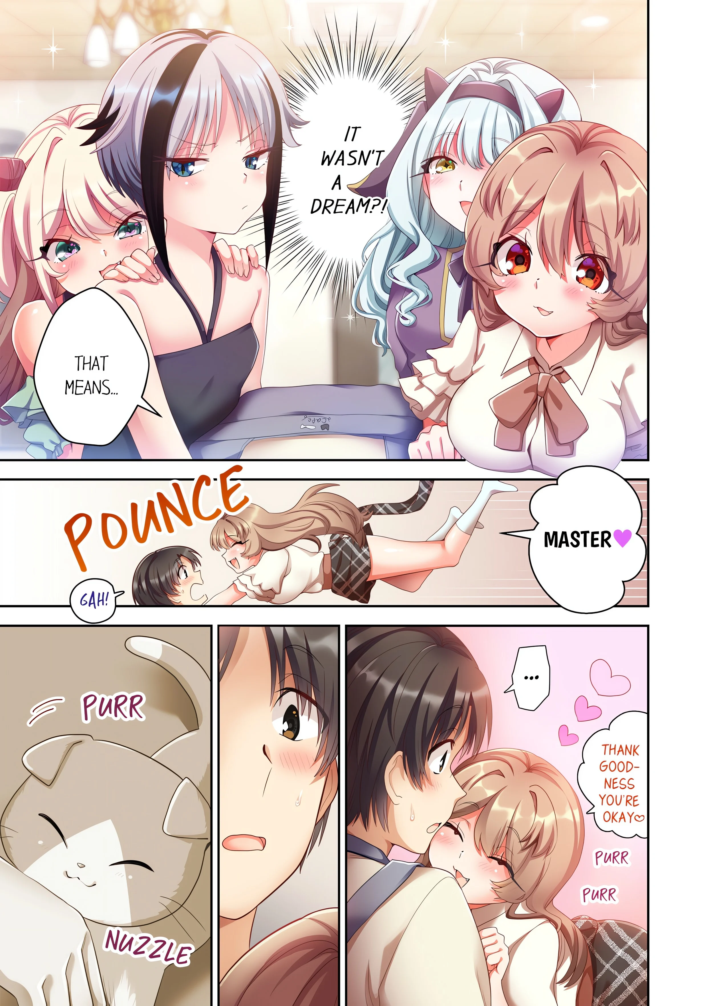 Pussy Cat Cafe: Meow That We’re Human, Won’t You Play With Us? chapter 4 page 3