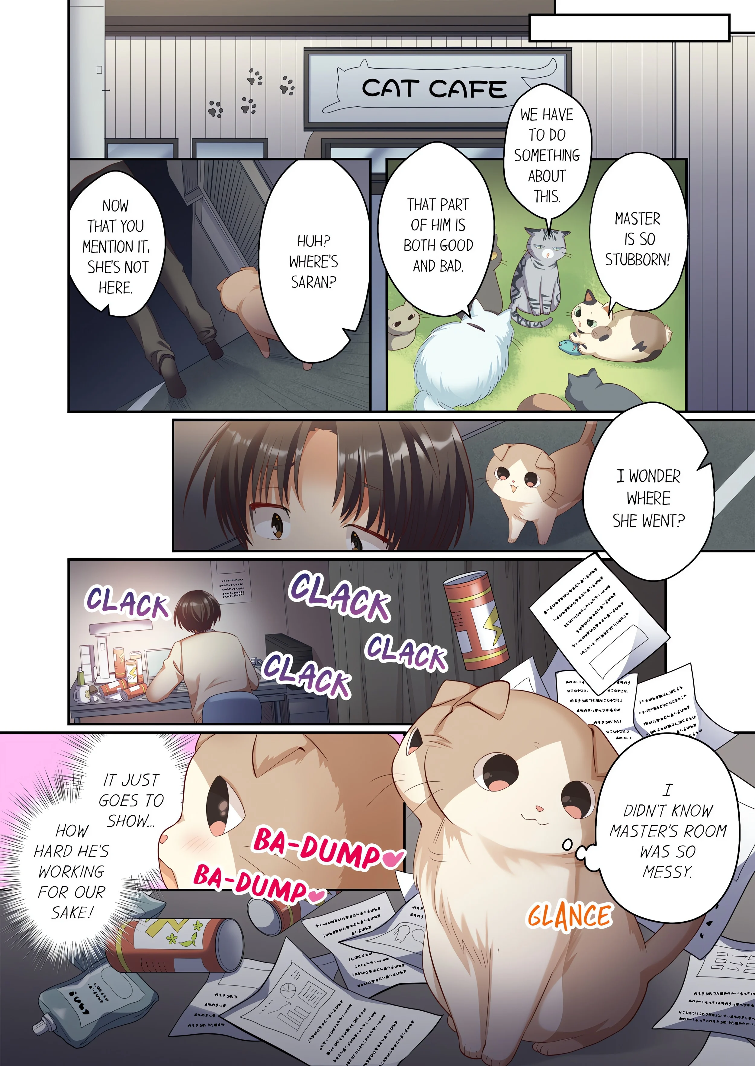Pussy Cat Cafe: Meow That We’re Human, Won’t You Play With Us? chapter 5 page 4