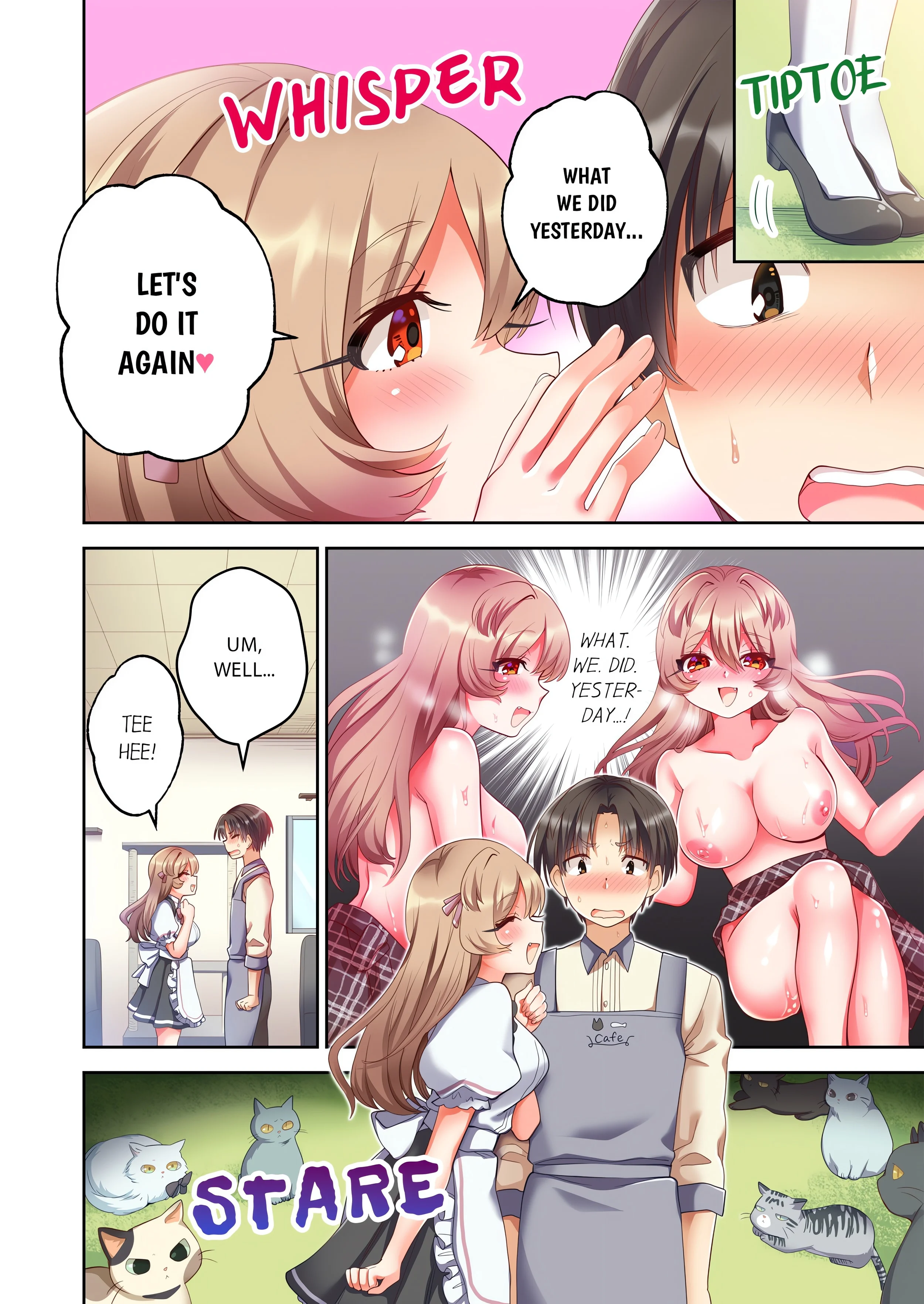 Pussy Cat Cafe: Meow That We’re Human, Won’t You Play With Us? chapter 7 page 2