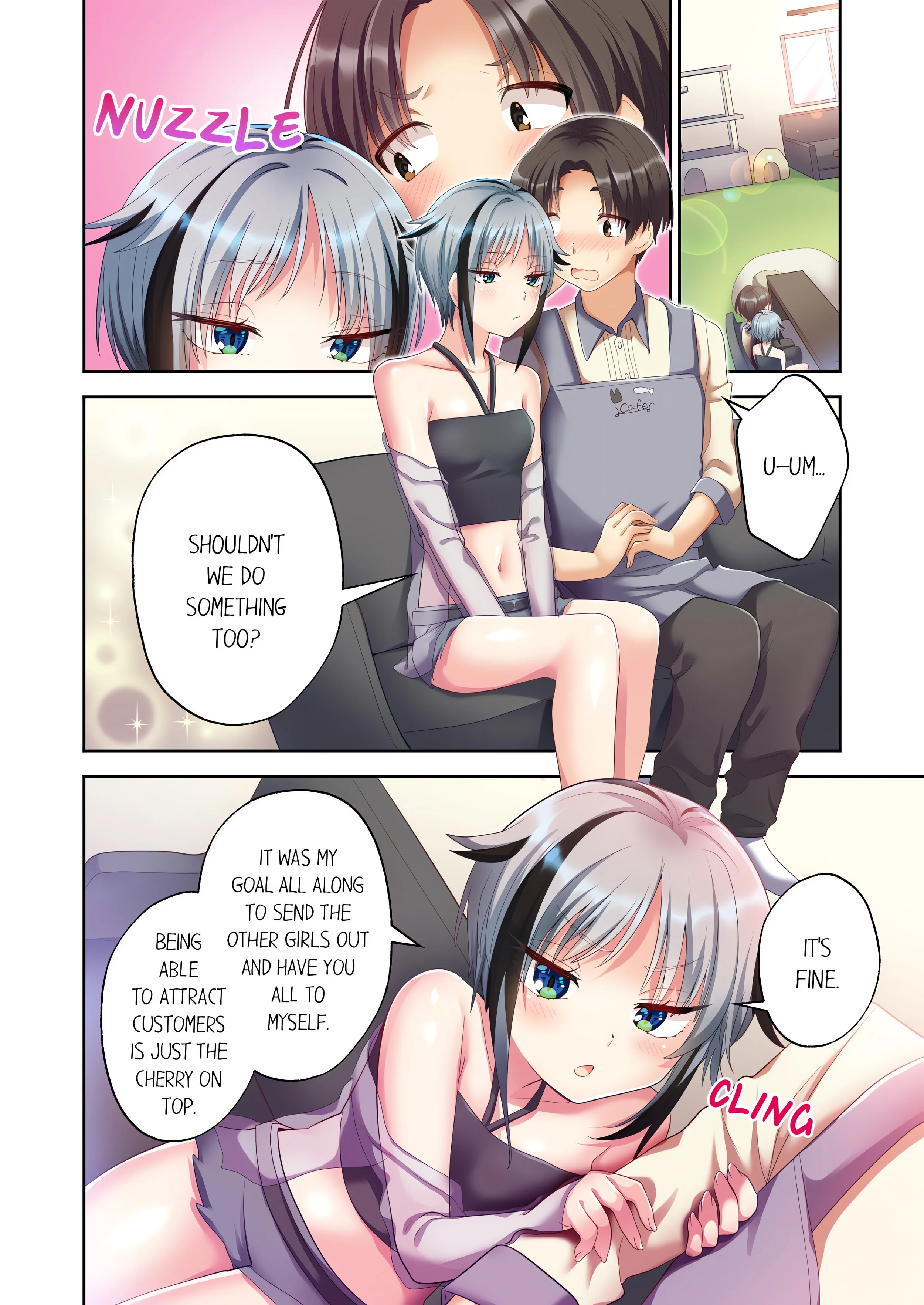 Pussy Cat Cafe: Meow That We’re Human, Won’t You Play With Us? chapter 7 page 6