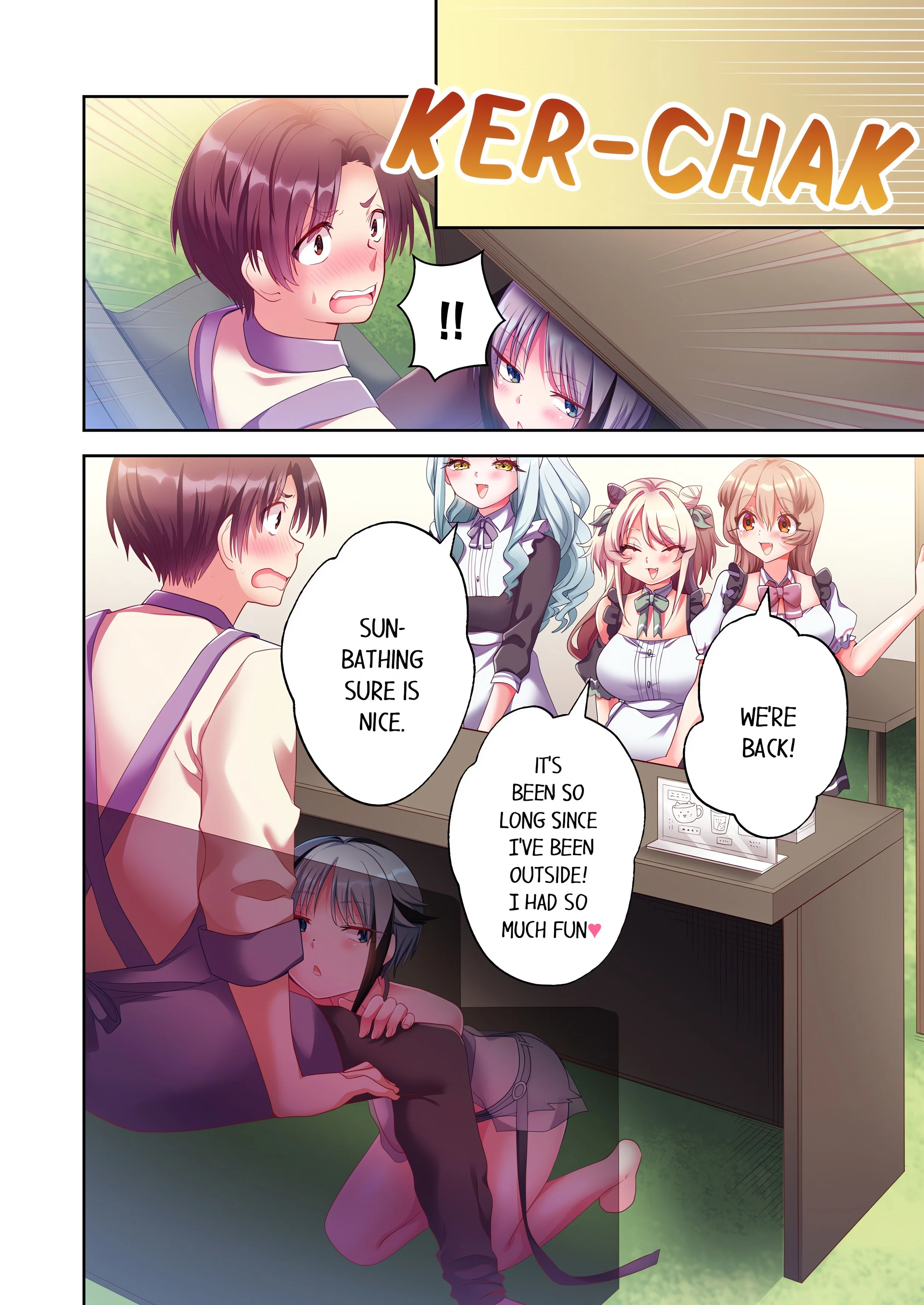 Pussy Cat Cafe: Meow That We’re Human, Won’t You Play With Us? chapter 9 page 4