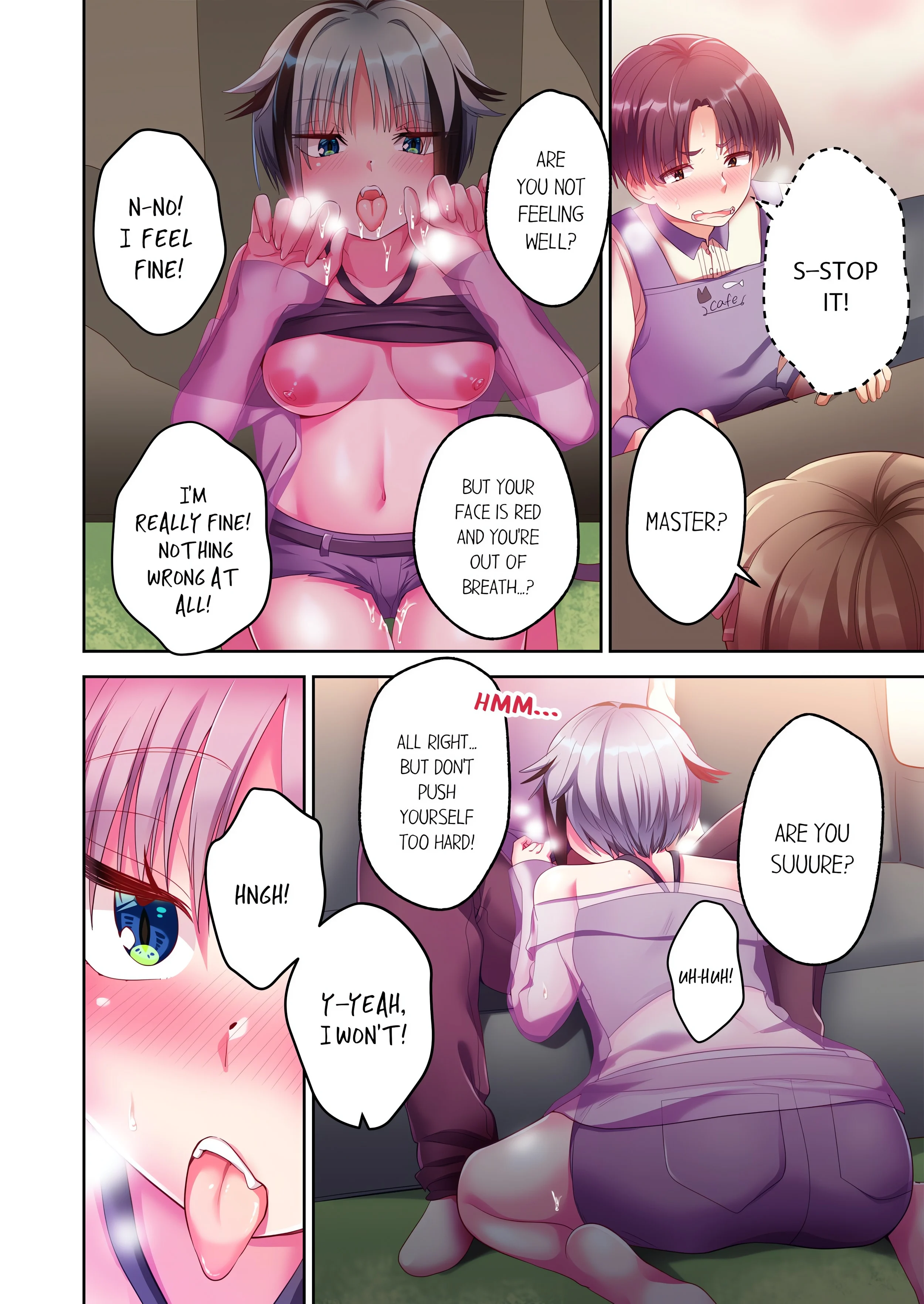 Pussy Cat Cafe: Meow That We’re Human, Won’t You Play With Us? chapter 9 page 6