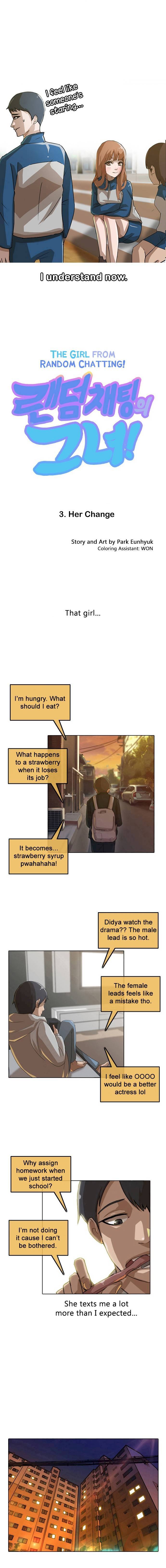 Random Chat chapter 3 page 1