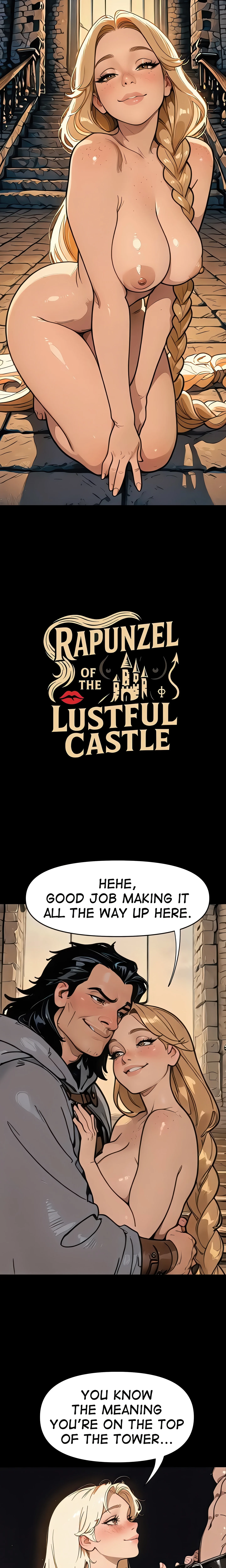 Rapunzel of the Lustful Castle (Uncensored) chapter 1 page 2