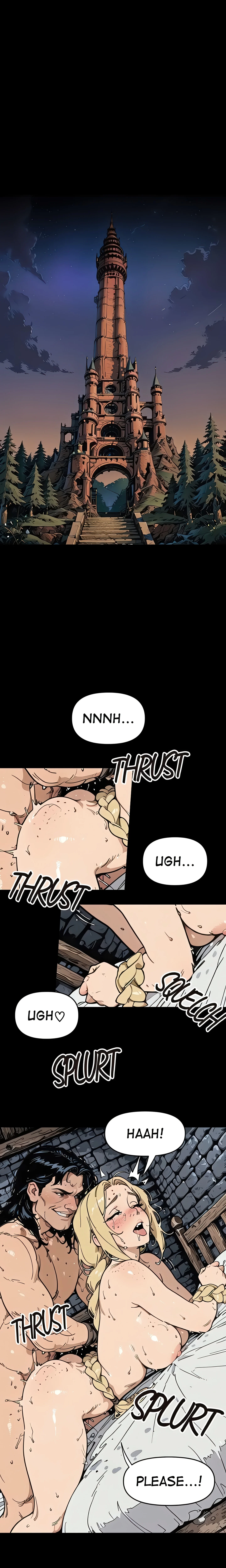 Rapunzel of the Lustful Castle (Uncensored) chapter 3 page 4