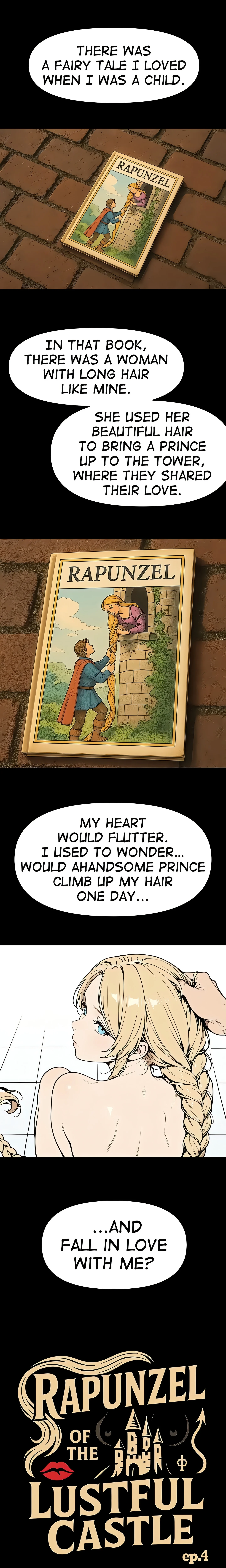 Rapunzel of the Lustful Castle (Uncensored) chapter 4 page 1