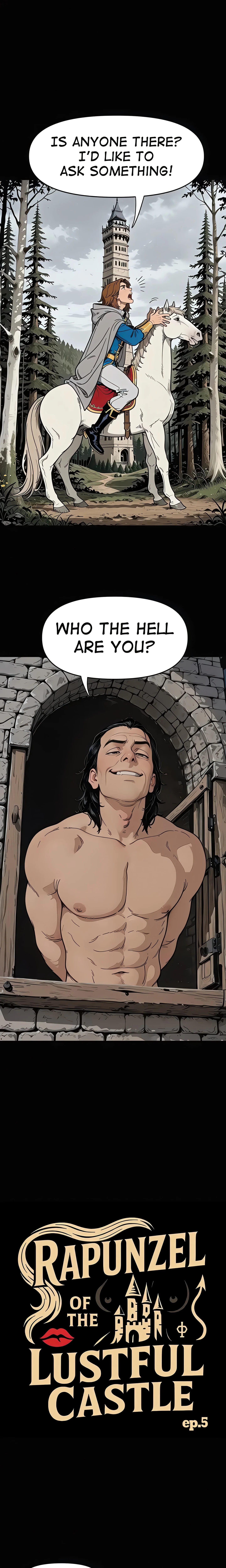 Rapunzel of the Lustful Castle (Uncensored) chapter 5 page 1