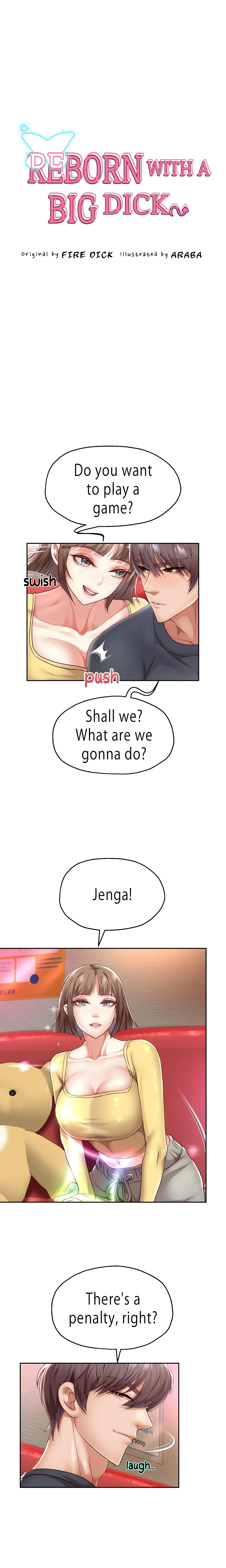 Reborn With A Big Dick! (Uncensored) (Lezhin Official) chapter 34 page 2