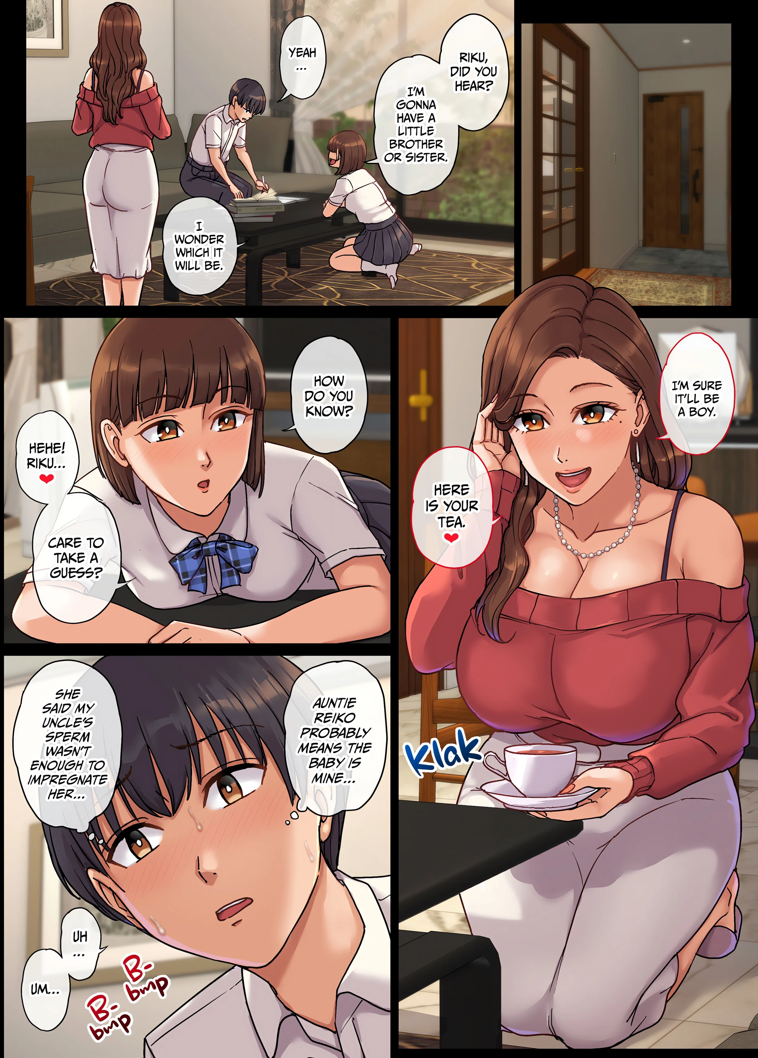 Reiko’s Pregnancy ~How I Became a Sperm Donor~ (Uncensored) chapter 2 page 5