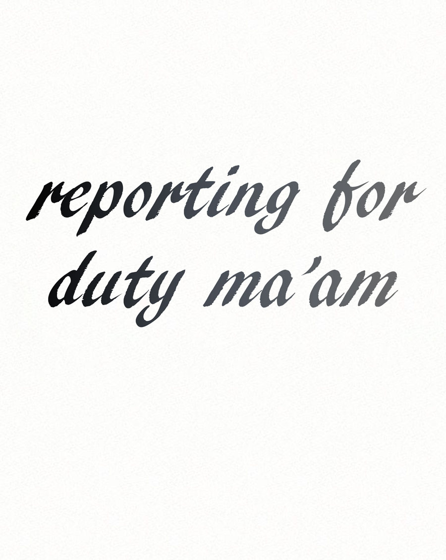 Reporting For Duty Ma’Am chapter 16 page 5