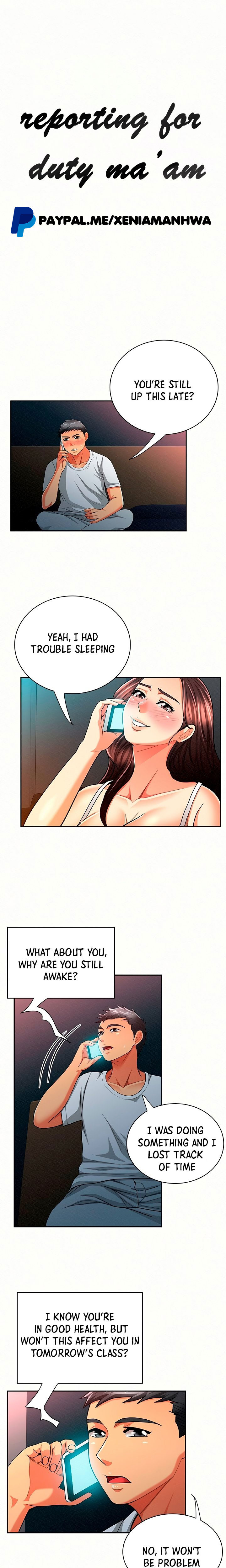 Reporting For Duty Ma’Am chapter 32 page 1