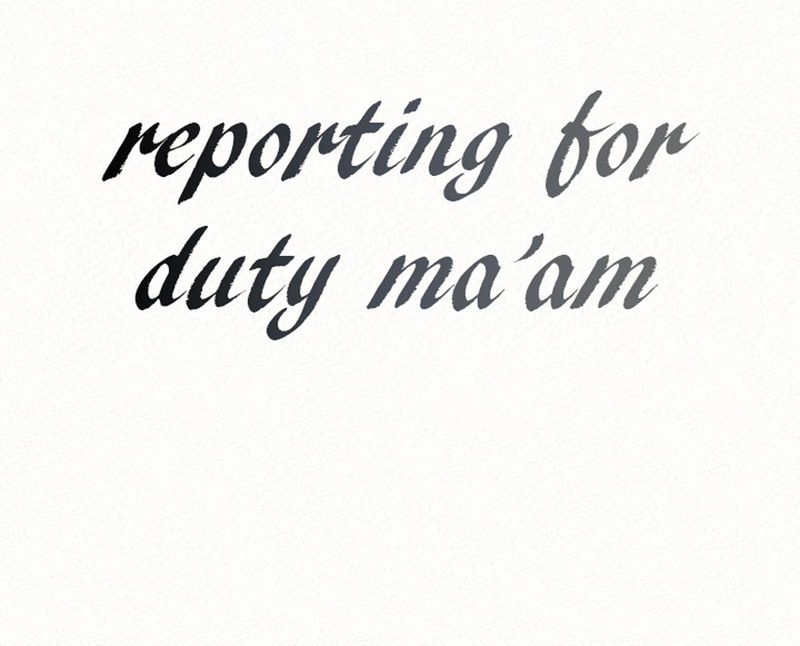 Reporting For Duty Maam chapter 12 page 34