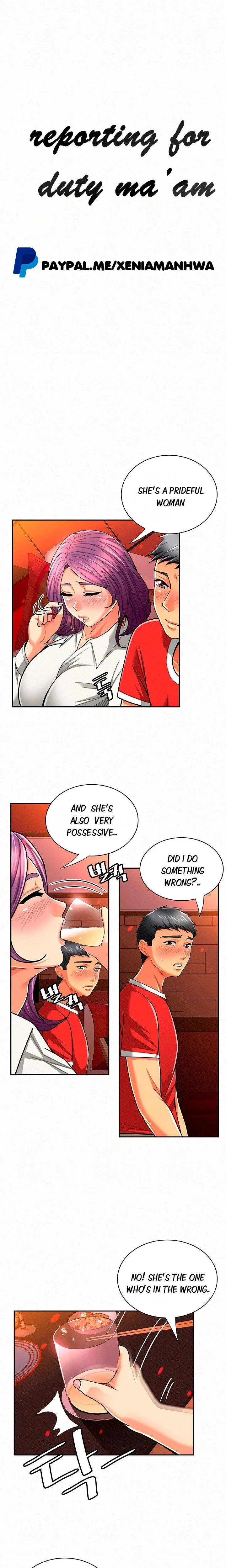 Reporting For Duty Maam chapter 24 page 1